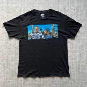 DGK Dirty Ghetto Kids Men’s Black Friday Movie Deebo & Smokey Shirt LARGE